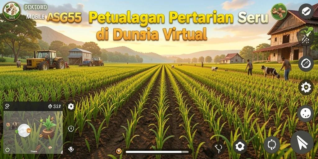 Tampilan gameplay ASG55 yang mendebarkan dan penuh warna.