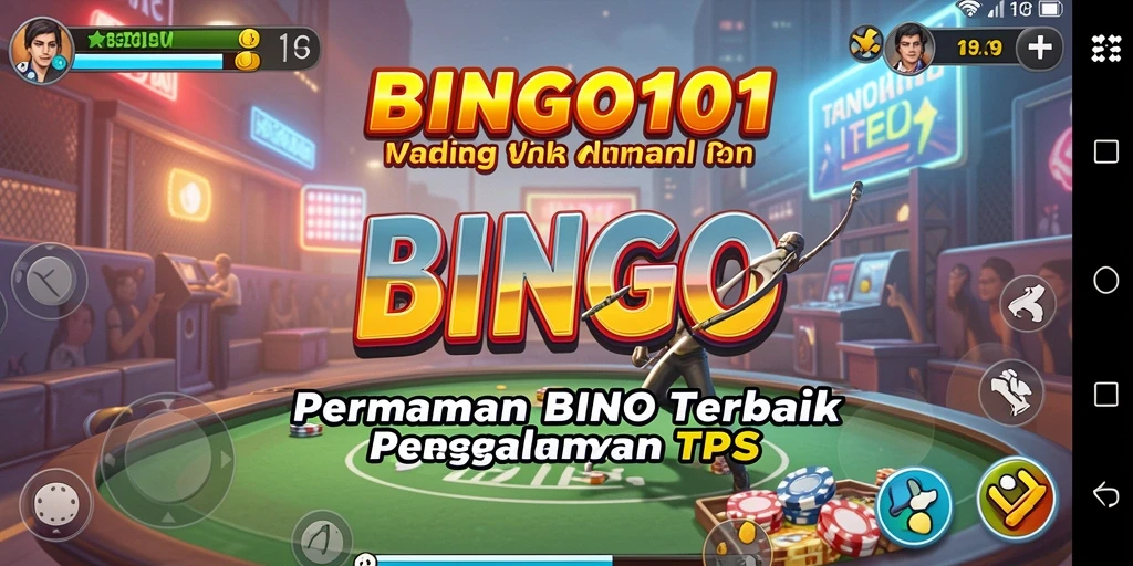 Tampilan menarik dari gameplay BINGO101 yang seru.