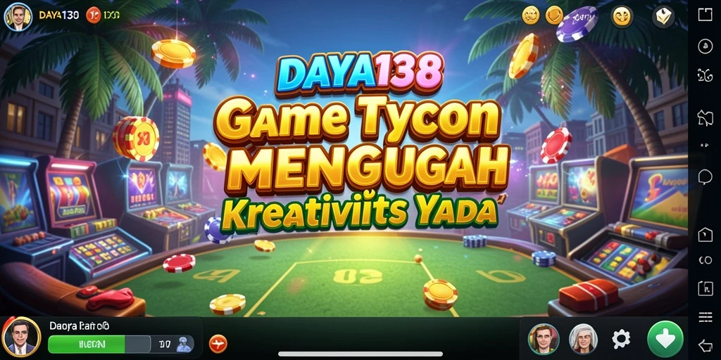 Tampilan gameplay rancangan bisnis yang menantang di DAYA138.