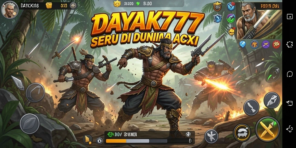 Gameplay mendebarkan di DAYAK777 dengan aksi yang intens.