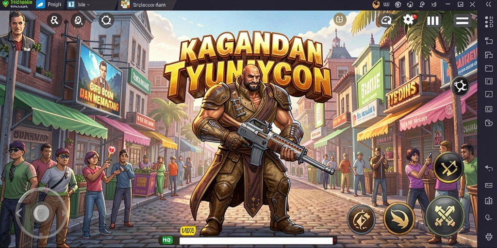 Tampilan menarik dari gameplay KAGANDAN yang mendebarkan.
