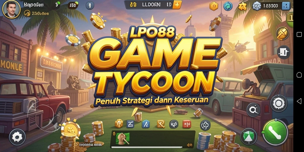 Tampilan gameplay LPO88 yang menarik dengan strategi Tycoon.