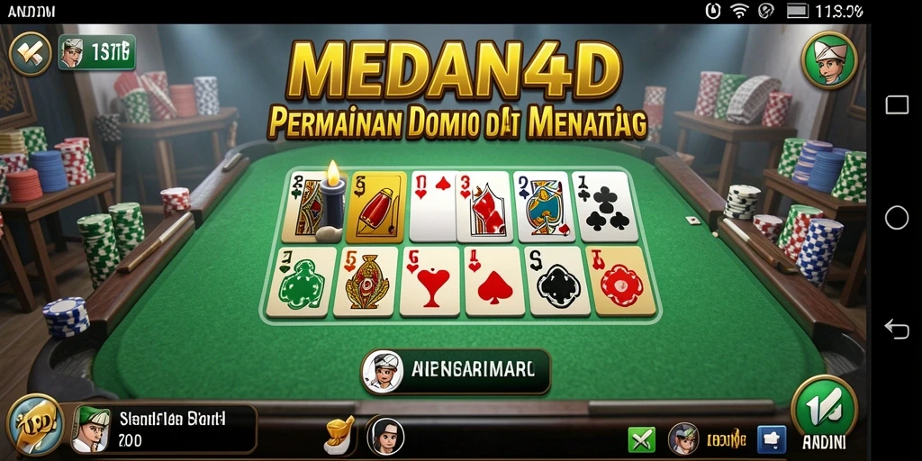 Tampilan gameplay MEDAN4D yang menarik dan interaktif.