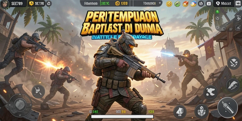 Gameplay seru dalam pertempuran Battle Royale SEE789.