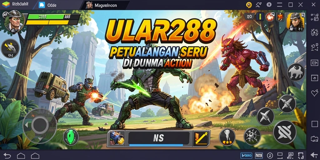 Gameplay seru ULAR288 yang penuh aksi dan tantangan.
