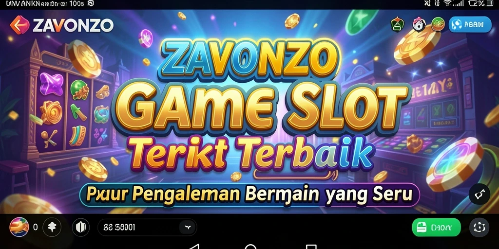 Tampilan menarik dari gameplay ZAVONZO dengan fitur slot yang seru.